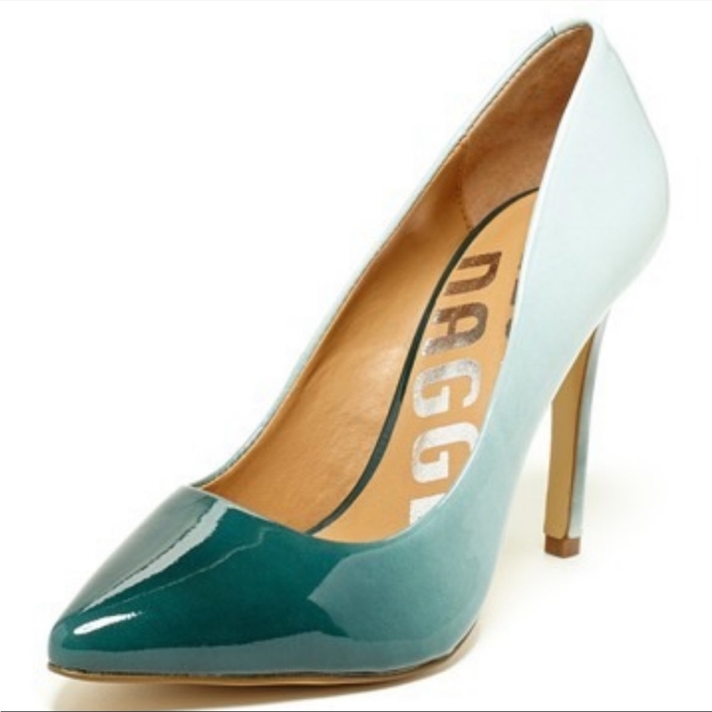Kelsi Dagger Ombré Mint heels